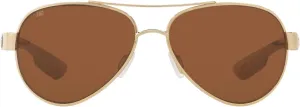 Costa Del Mar Women's Loreto Aviator Sunglasses