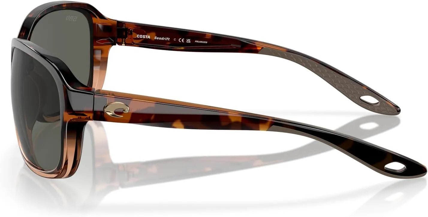 Costa Del Mar Women's Seadrift Rectangular Sunglasses