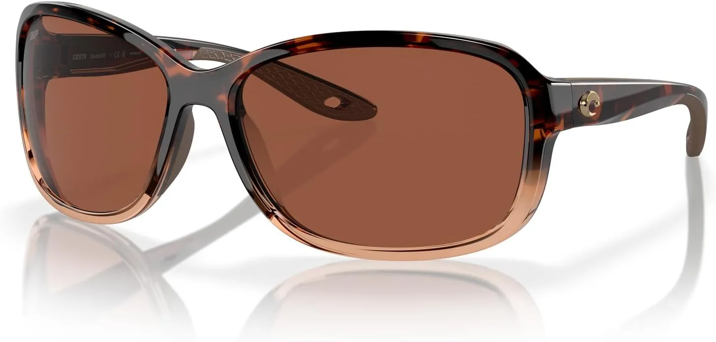 Costa Del Mar Women's Seadrift Rectangular Sunglasses