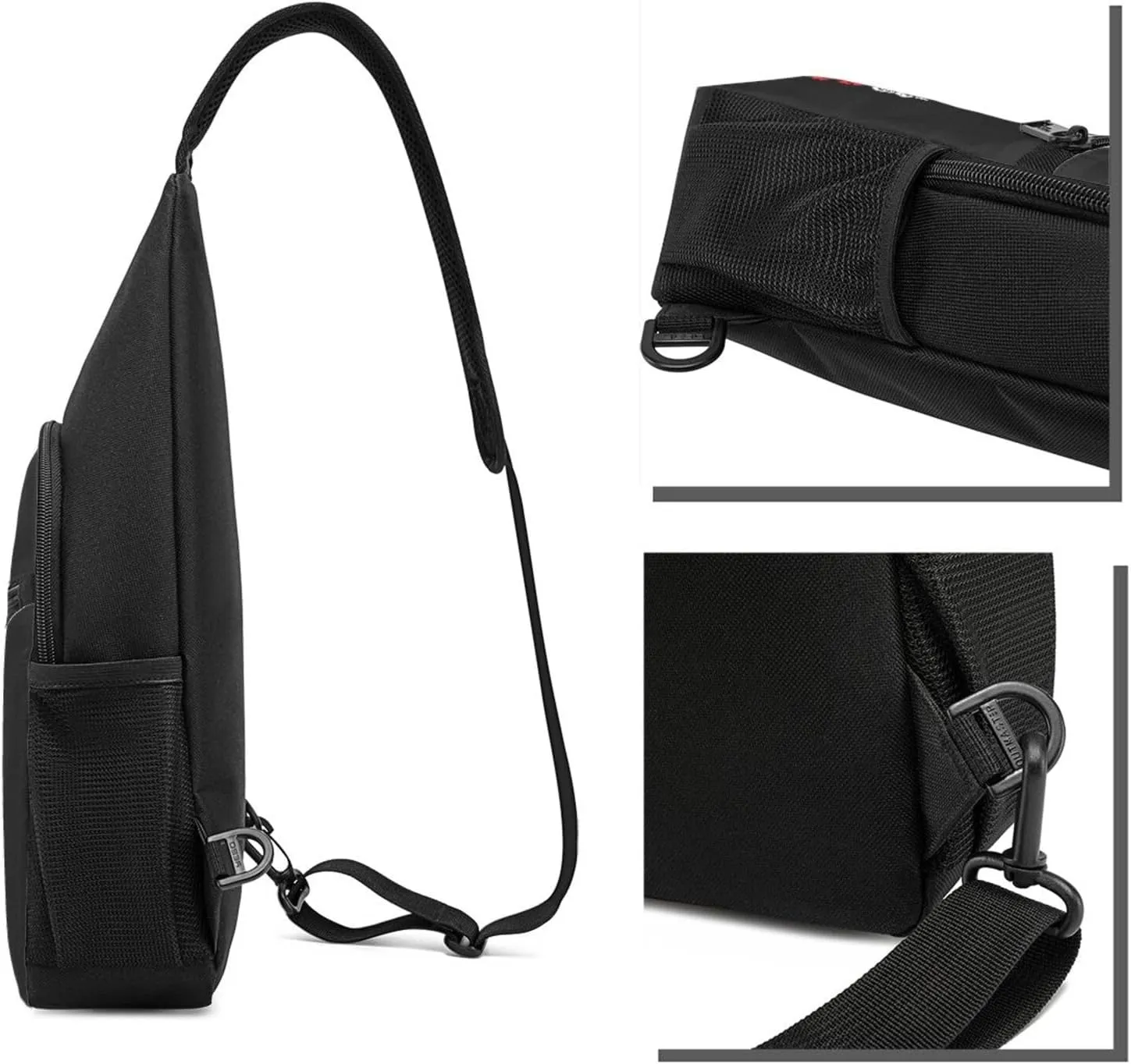 Crawfish Boil Crew Sling Bag Crossbody Backpack Shoulder Casual Daypack Bags for Men Women