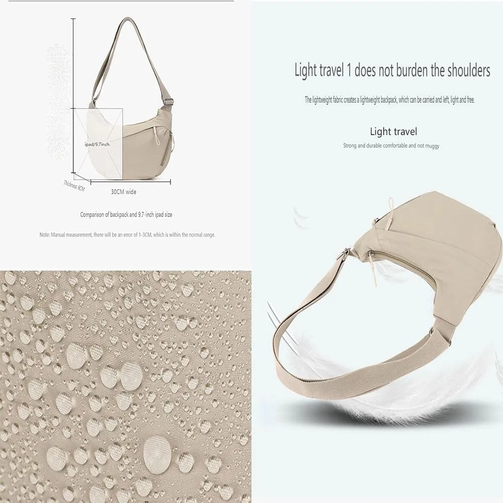 Crescent Crossbody Bags for Women,Women's Armpit Bags, Cross-Body Bags and Dumpling Bags