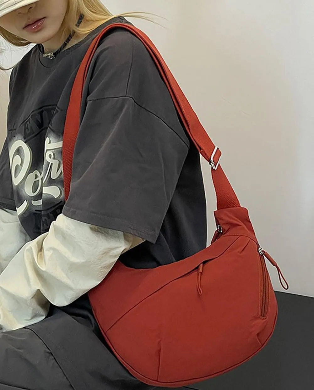 Crescent Crossbody Bags for Women,Women's Armpit Bags, Cross-Body Bags and Dumpling Bags