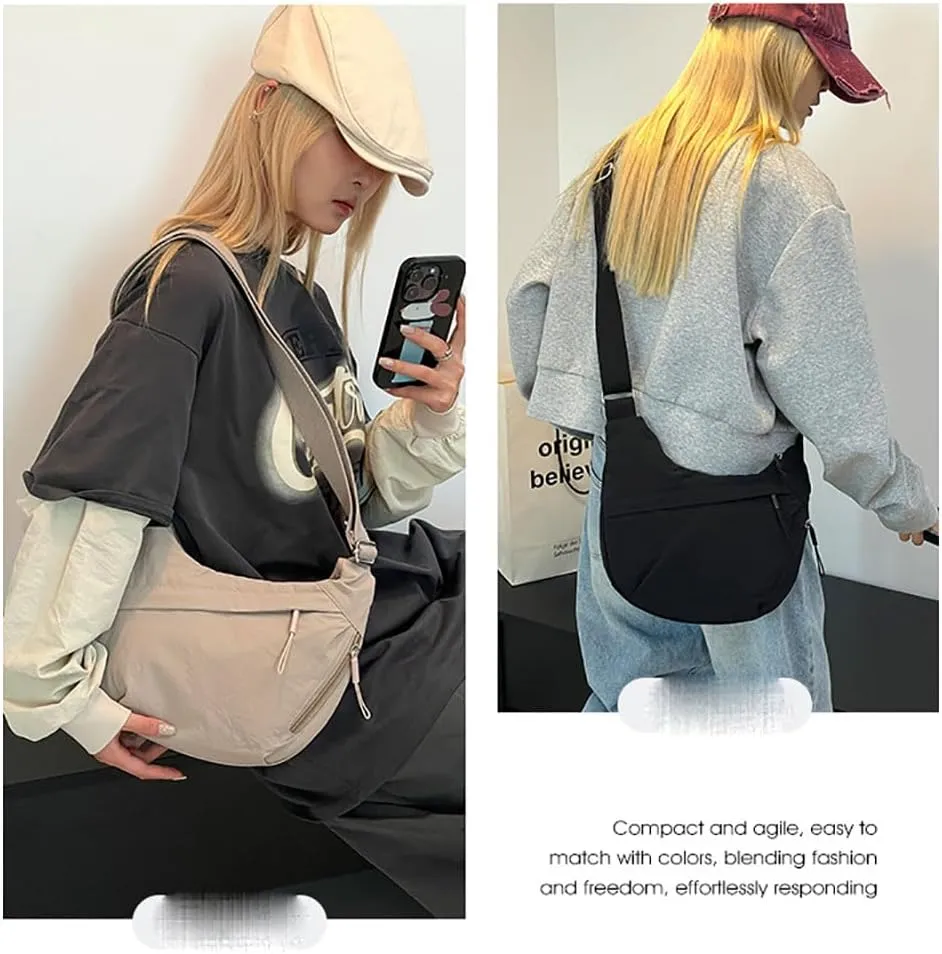 Crescent Crossbody Bags for Women,Women's Armpit Bags, Cross-Body Bags and Dumpling Bags