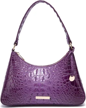 crocodile-embossed Hobo Purse for Women Large Shoulder Purses and Handbags Tote Bags