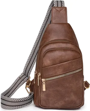 Cross Body Bags for Woman Men Sling Bag Chest Bag with Adjustable Strap Crossbody Handbags Women's Crossbody Bags