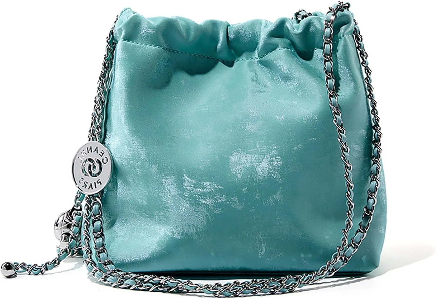 Crossbody Bag For Women Leather Chain Shoulder Purses Hobo Handbag With Adjustable Strap
