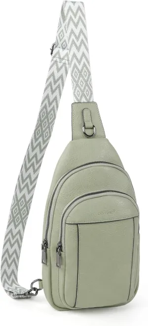 Crossbody Bags for Women, Fashion Small Sling Bag Travel Fanny Packs with Adjustable Shoulder Strap