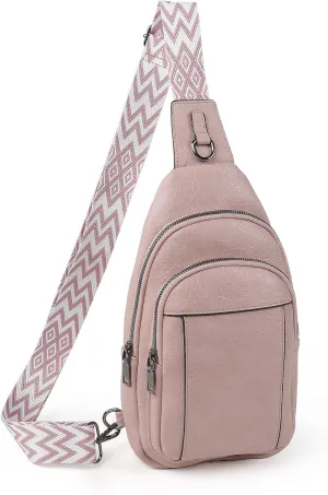 Crossbody Bags for Women, Fashion Small Sling Bag Travel Fanny Packs with Adjustable Shoulder Strap