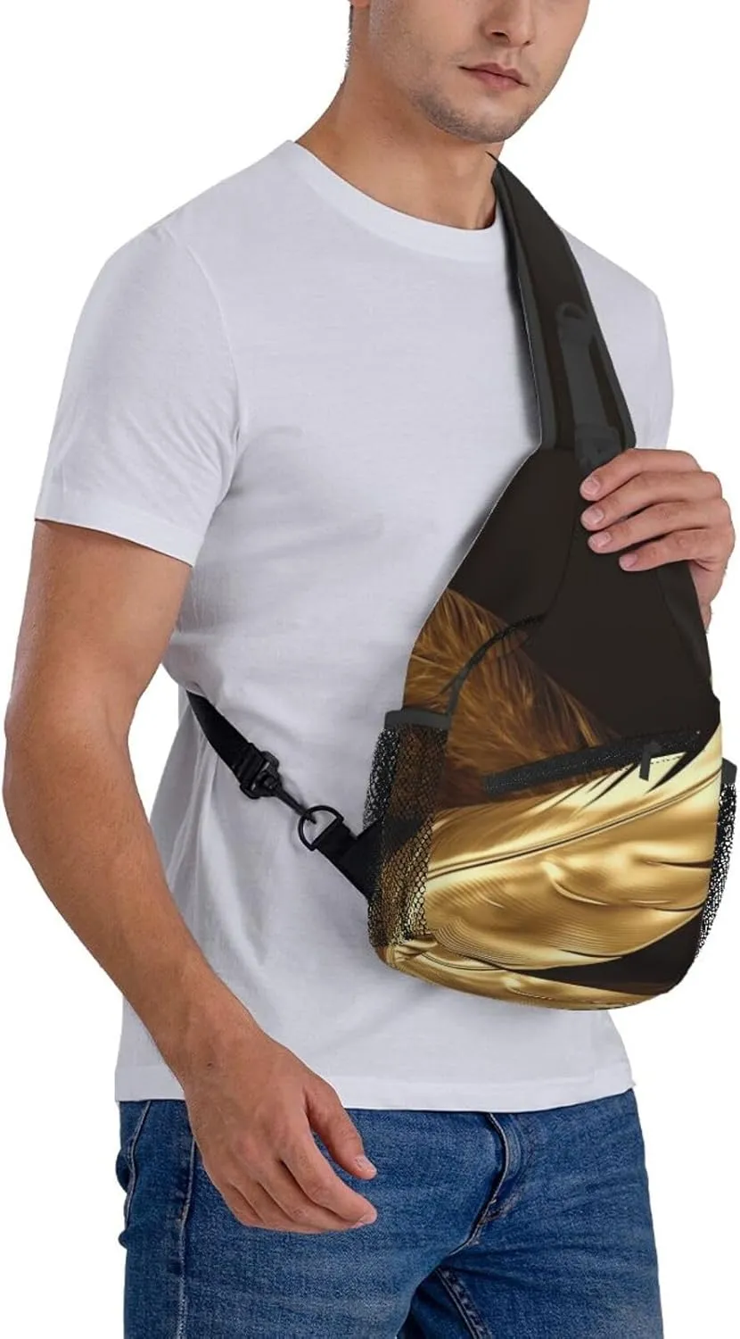 Crossbody Bags for Women Men Trendy Sling Bag Casual Chest Bag Grand canal in Italy Shoulder Bag for Travel Sport