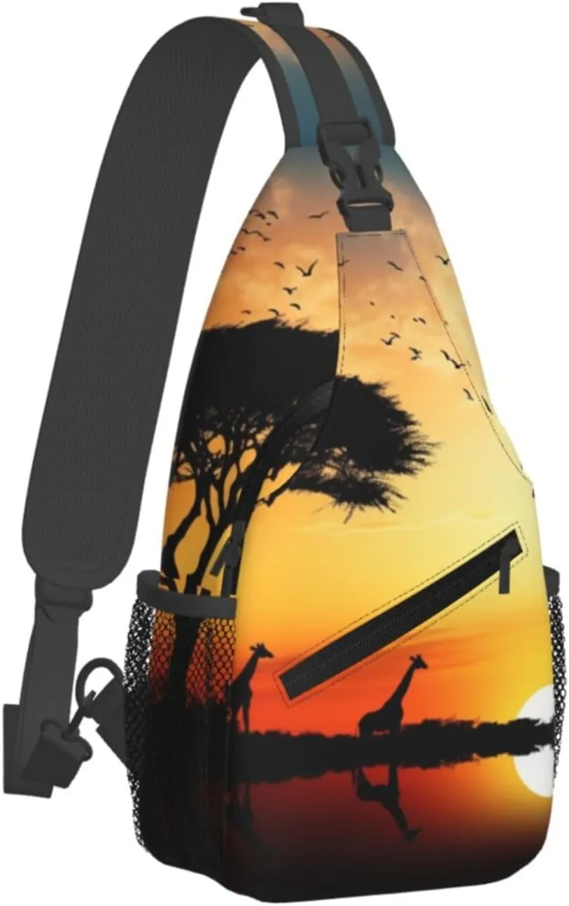 Crossbody Bags for Women Men Trendy Sling Bag Casual Chest Bag Grand canal in Italy Shoulder Bag for Travel Sport