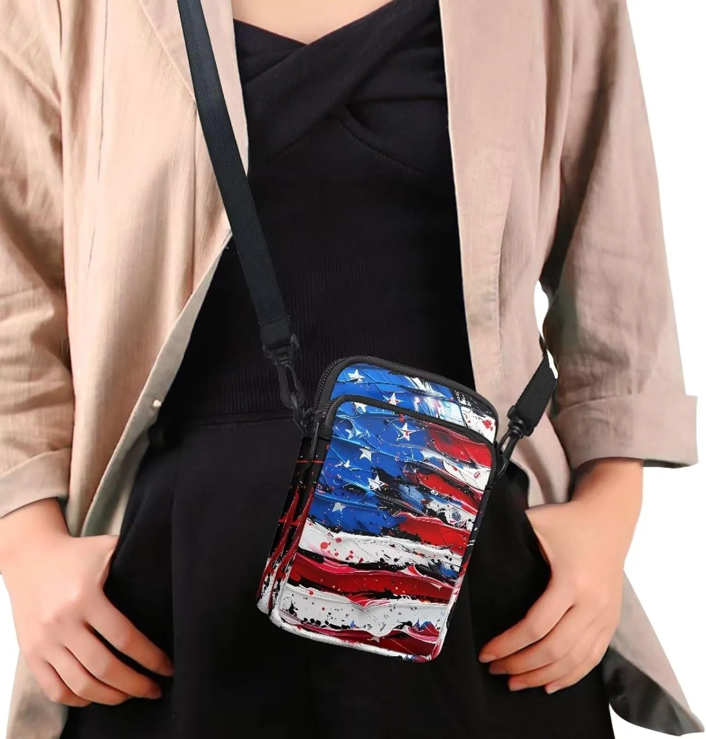 Crossbody Bags for Women Small Cell Phone Purse Shoulder Bag with Adjustable Strap Slant Sling Bag