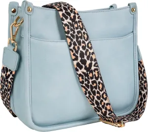 Crossbody Bags for Women,Small Vegan Leather Crossbody Purse,Women's Shoulder Handbags with 2 Wide Straps & Tassel