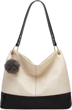 Crossbody Handbag Casual Tote Handbags For Women PU Leather Tote Top Handle Satchel Shoulder Bag Armpit Bag