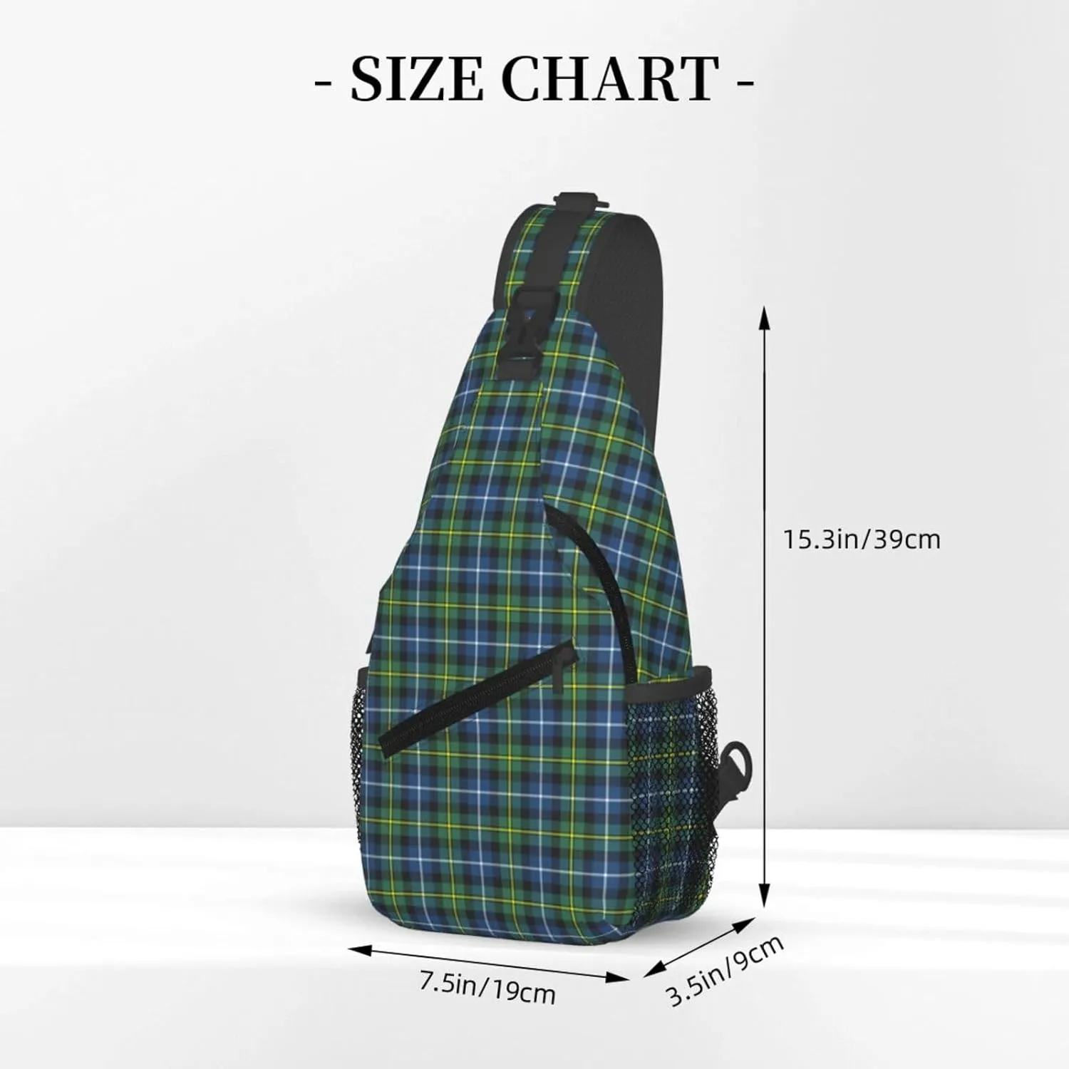 Crossbody Sling Backpack Clan MacNeil of Barra Ancient Tartan Shoulder Chest Bag Daypack for Traveling Sport