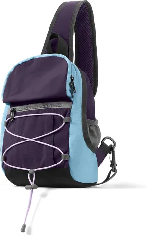 Crossbody Sling Backpack Sling Bag for Women Men, Crossbody Shoulder Blet Bags, Travel Daypack bag Purse for women