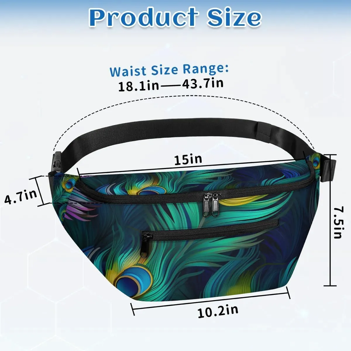 Crossbody Sling Bag for Women Men Farm Chicken Lightweight Waterproof Travel Essentials