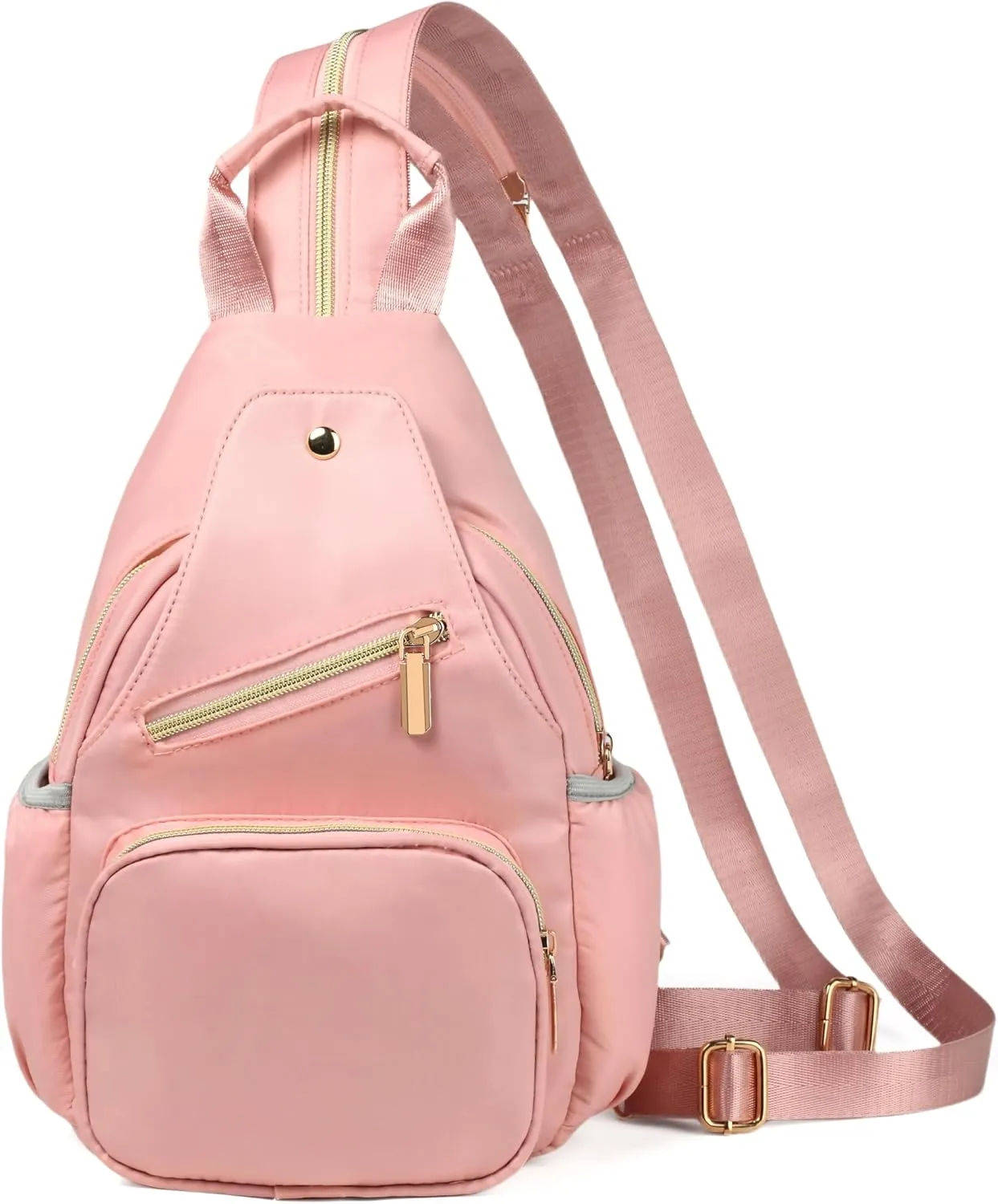 Crossbody Sling Bag Small Backpack Convertible, Cross Body Bags Mini Backpack for Travel Hiking Daypack