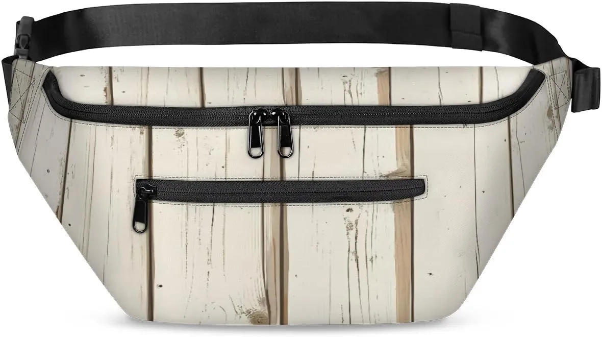 Crossbody Sling Bags for Women Men Wooden Plank Casual Sling Backpack Daypack Chest Bag for Travel Sport Hiking Running