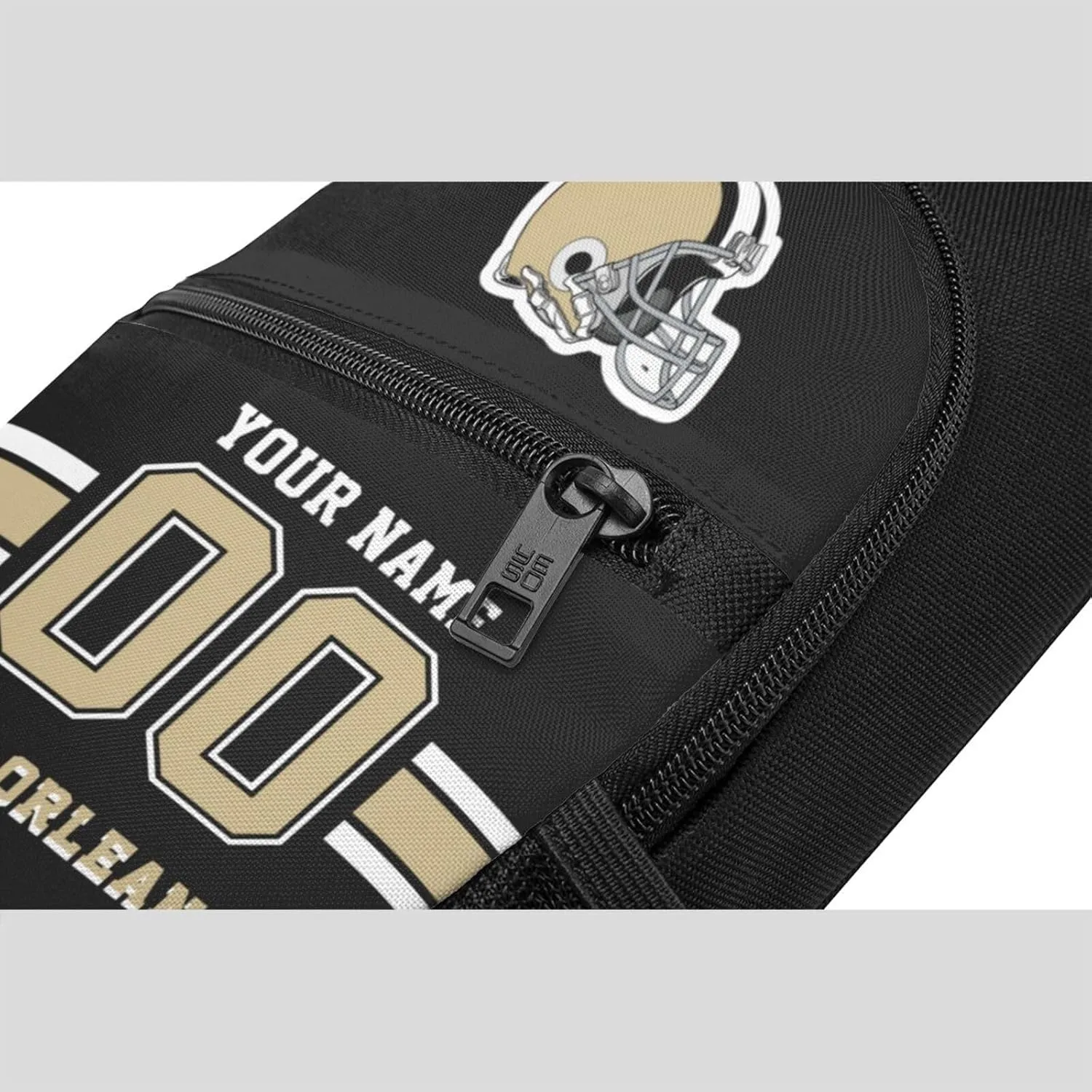 Custom Sling Bag, Personalized Crossbody Bags with Name and Number, Customize Sling Shoulder Backpack