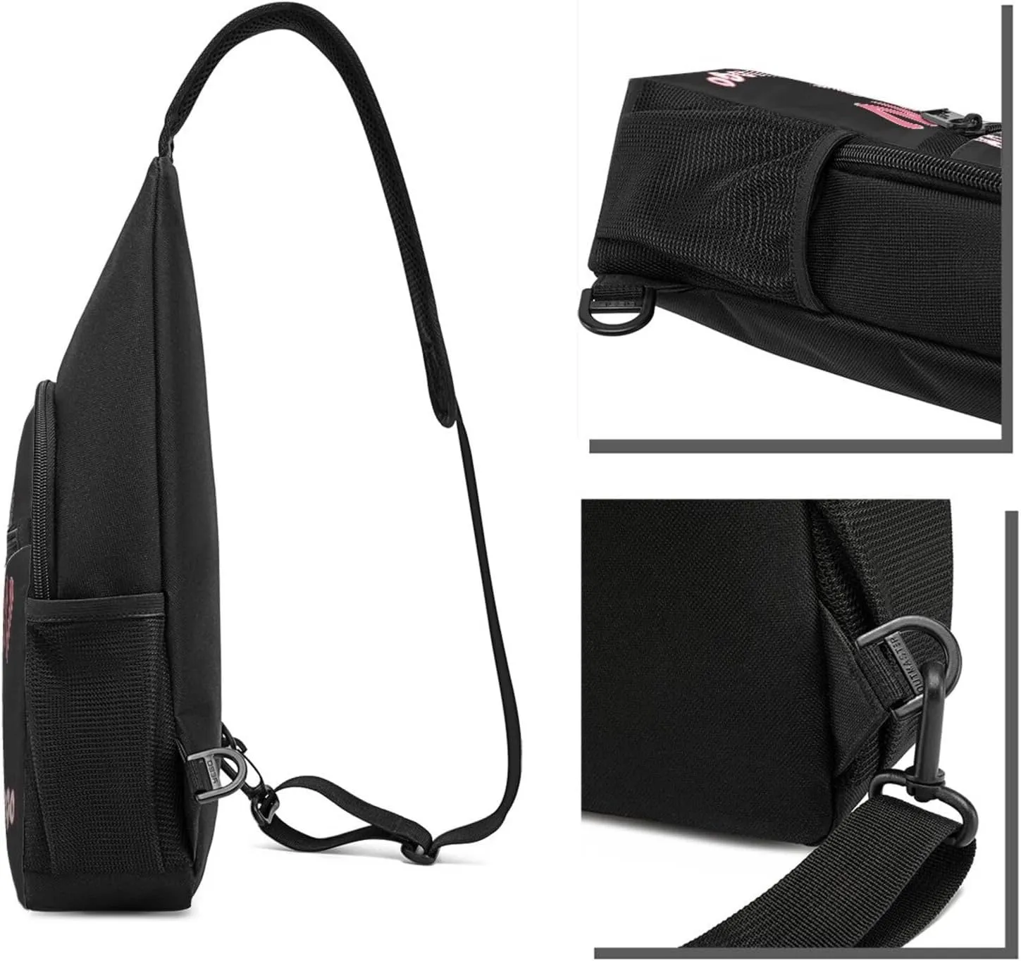 Custom Sling Bag,Personalized Sling Bag With Image Text,Crossbody Bags Sling Bags Fanny Pack For Men Women