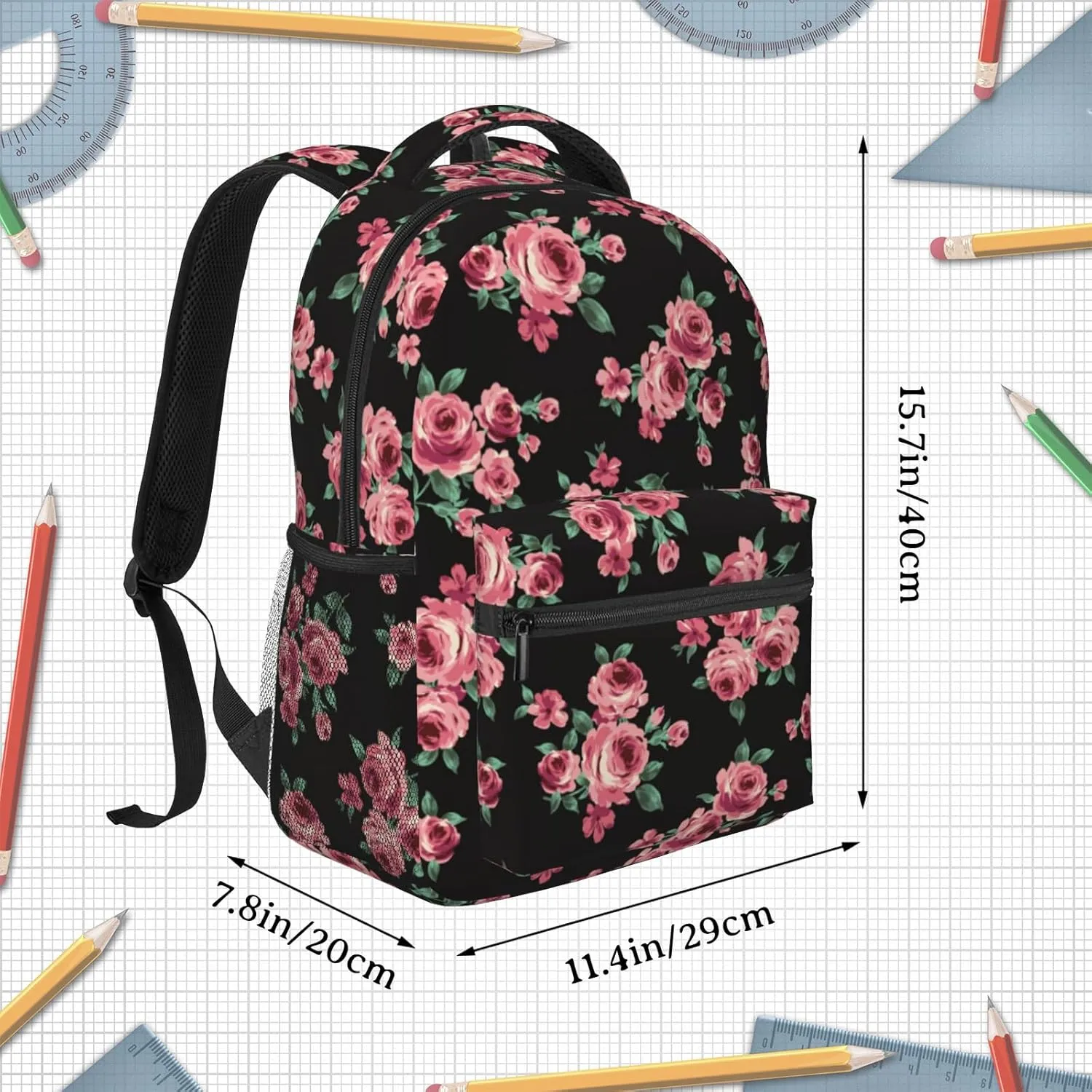 Cute Backpack Animal Backpack For Kids Boys Girls Students Laptop Tablet Travel School Bag
