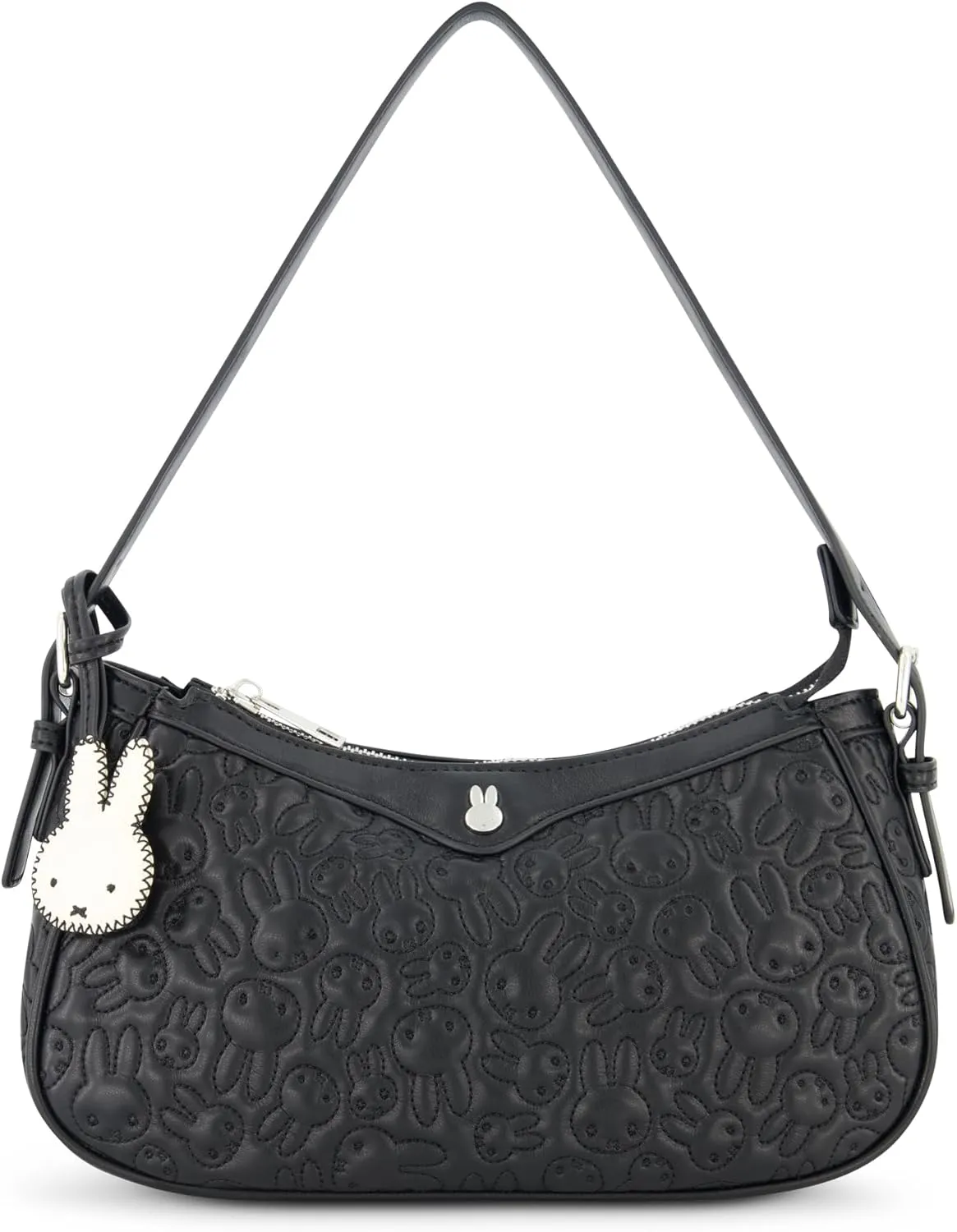 Danielle Nicole Miffy Shoulder Bag, Women's Quilted Mini Handbag with Adjustable Shoulder Strap, One Size