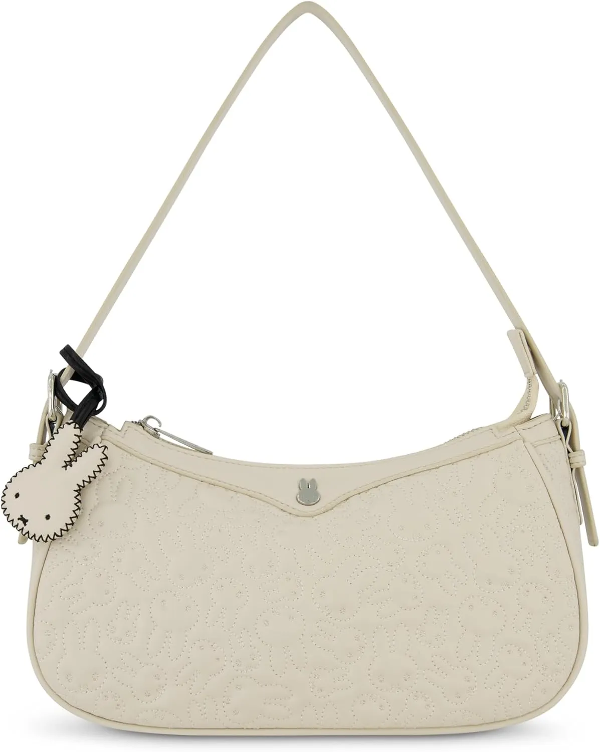 Danielle Nicole Miffy Shoulder Bag, Women's Quilted Mini Handbag with Adjustable Shoulder Strap, One Size