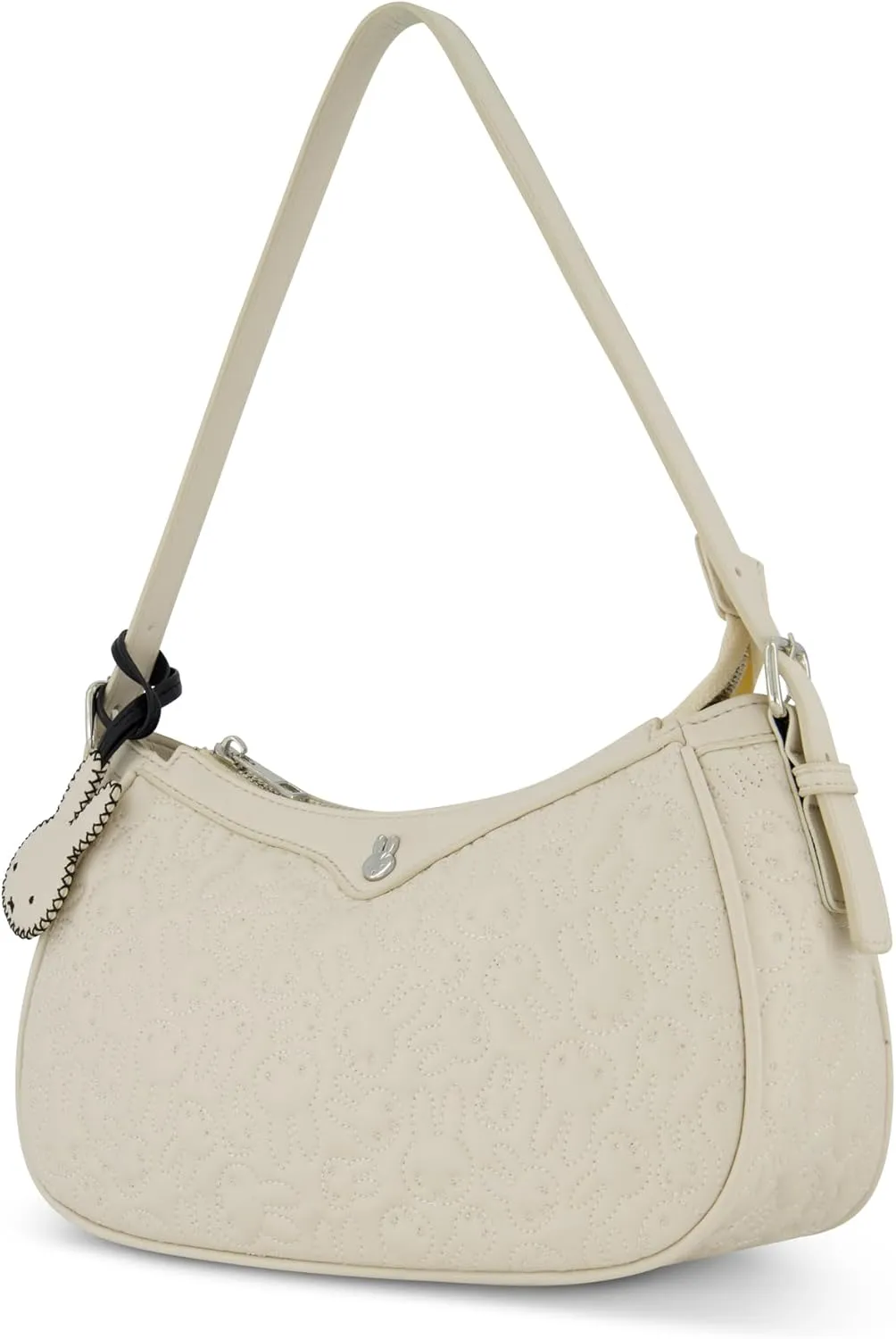 Danielle Nicole Miffy Shoulder Bag, Women's Quilted Mini Handbag with Adjustable Shoulder Strap, One Size