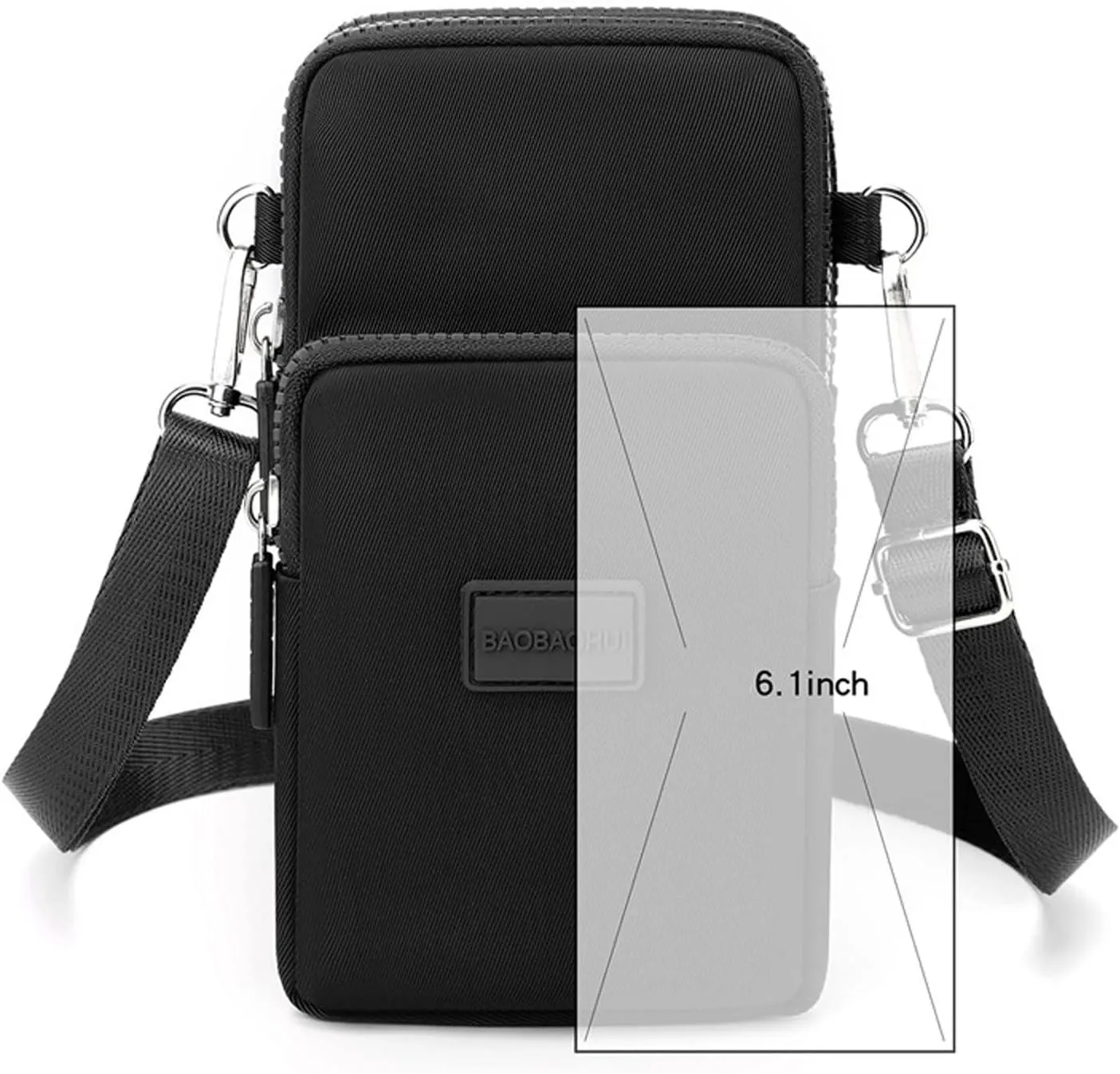 Designer Crossbody Bag for Women Multi Pocket Crossbody Purses Shoulder Handbags Waterproof Nylon Bag