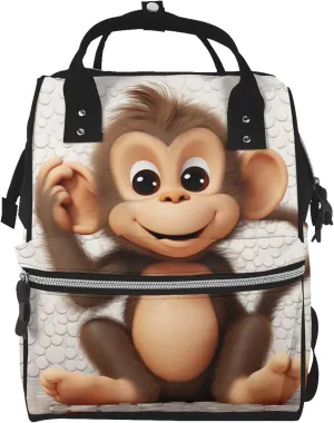 Diaper Bag Backpack cute monkey Mommy Bag Multifunction Travel Pack Maternity Baby Changing Bags