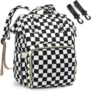 Diaper Bag Backpack for Mom & Dad, Multifunction Waterproof Baby Changing Bags, Large Nappy Bag Backpack