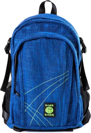 DIME BAGS - Classic Backpack - Backpack for All Genders - Includes & Airtight (Hemp Material, Midnight)