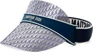Dior DiorClub V1U Blue/Silver Dioroblique one size fits all women Sunglasses
