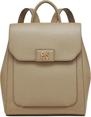 DKNY Women's Robin Backpack, Shitake, One Size