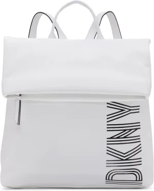 DKNY Women's Tilly Backpack, Optic White, One Size