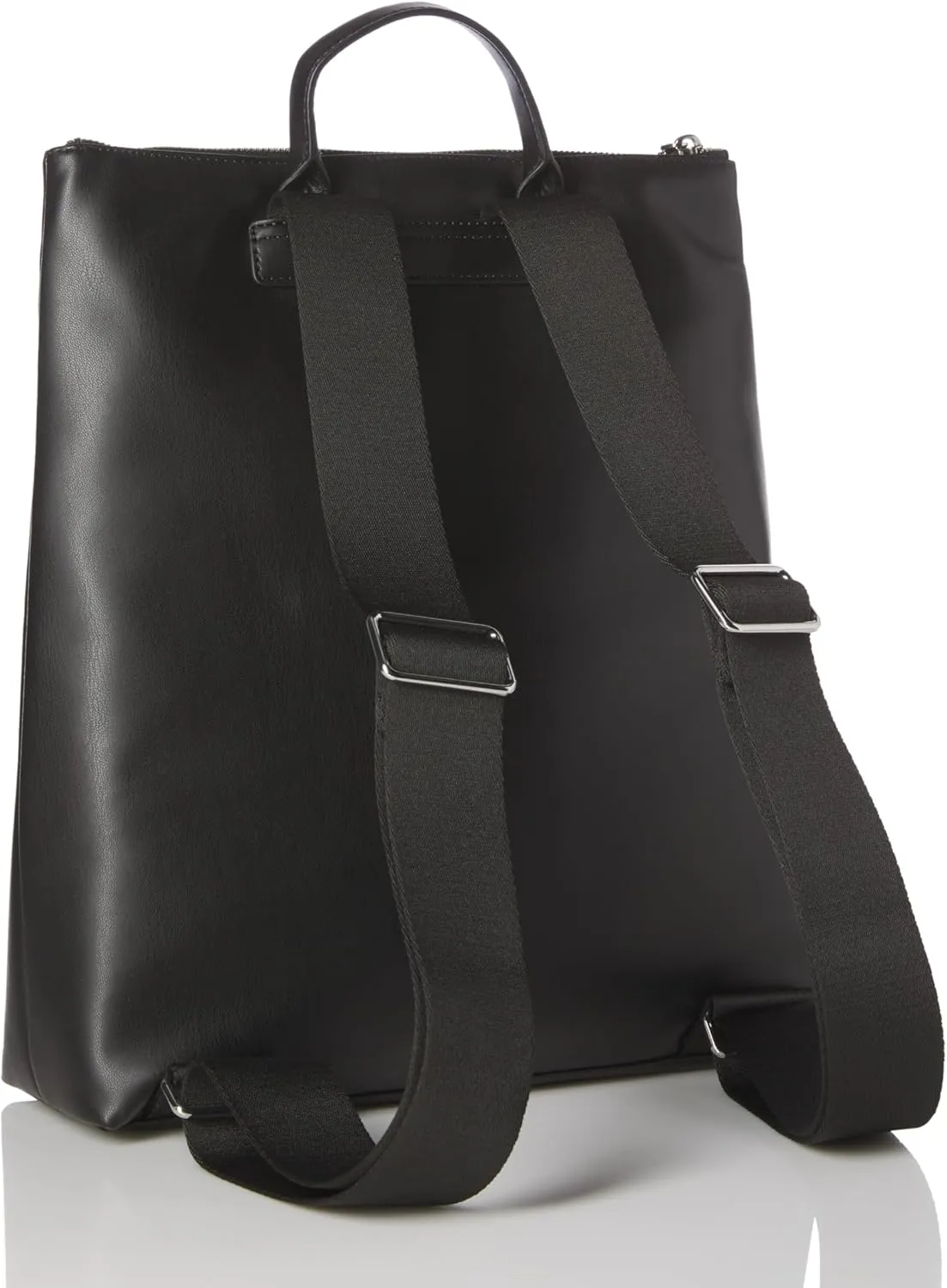 DKNY Women's Tinsley Backpack, Black/Silver, One Size