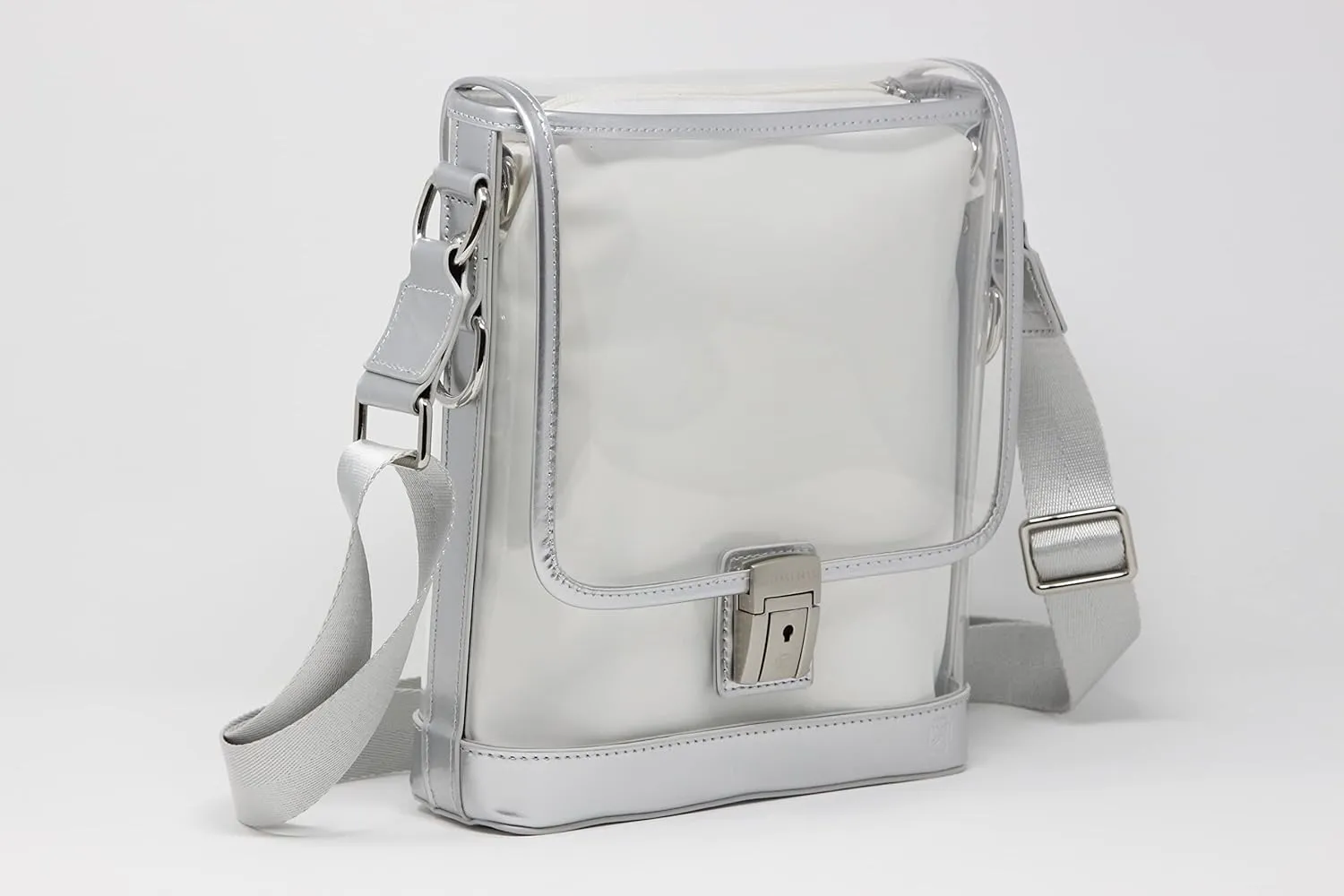 DOMINIE Messenger Unisex Holographic Leather/TPU Satchel Bag
