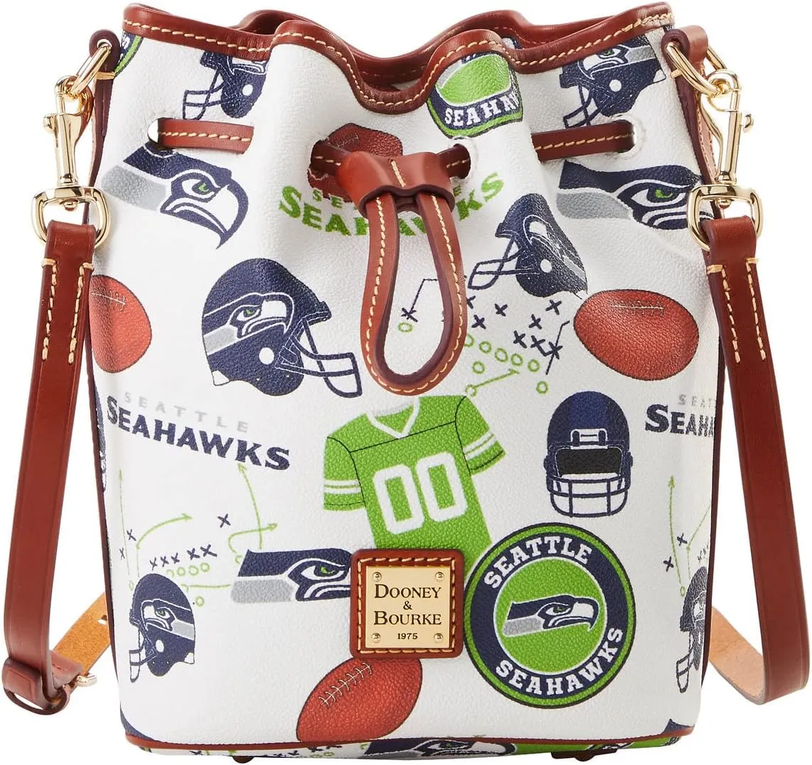 Dooney & Bourke Handbag, Nfl Seahawks Small Drawstring Crossbody