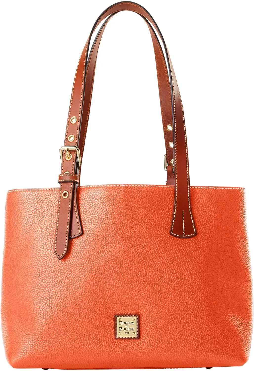 Dooney & Bourke Handbags for Women, Pebble Grain Leather Hanna Small Tote Bag with Zipper Compartment