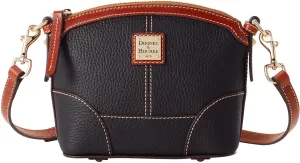 Dooney & Bourke Mini Crossbody Bags for Women, Small Leather Domed Crossbody Purses