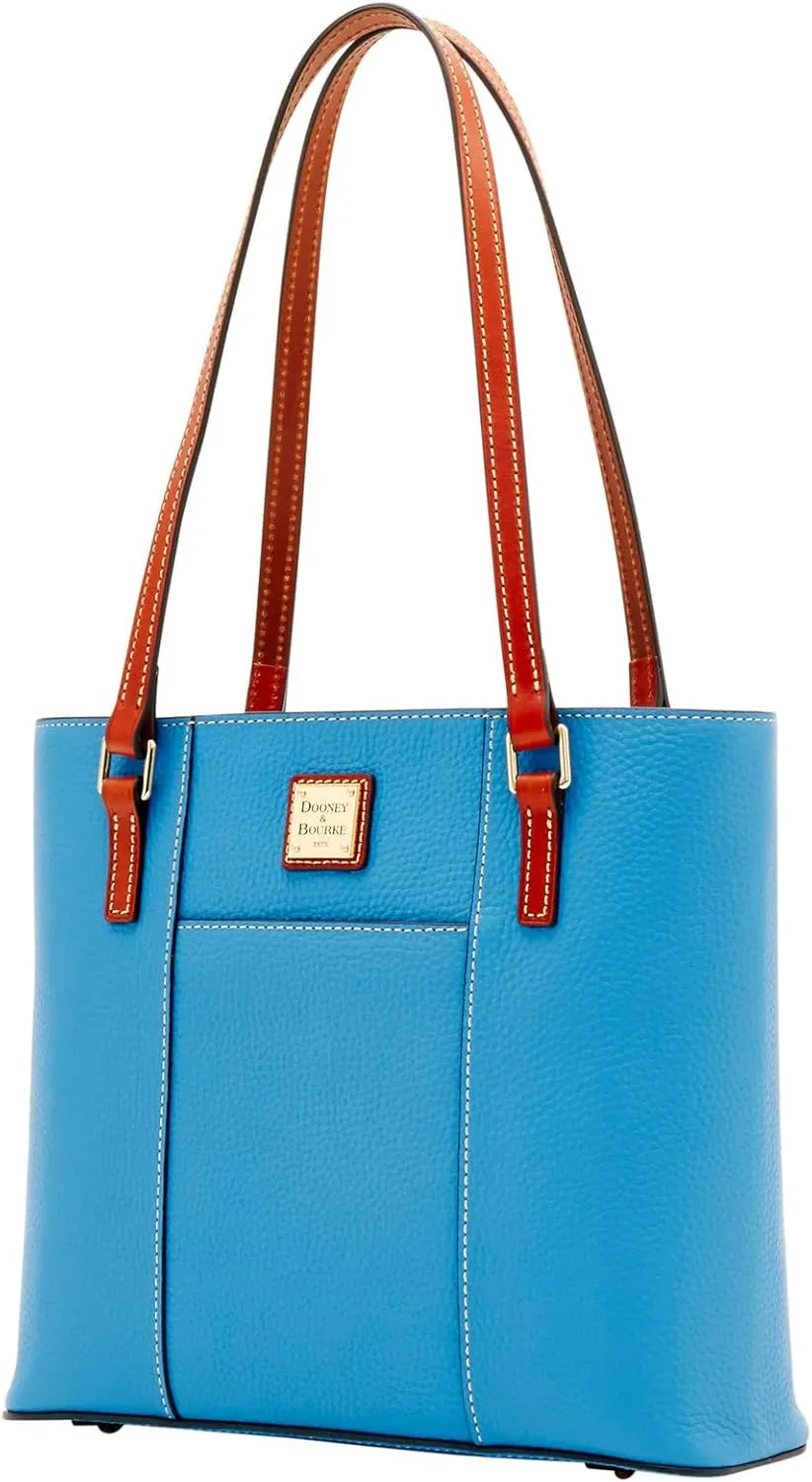 Dooney & Bourke Women's Small Lexington Tote in Pebble Grain Leather, Handbag with Long Leather Shoulder Straps