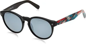 DSQUARED2 Ralph Sunglasses DQ0172 01C Black/Camo 53mm 172