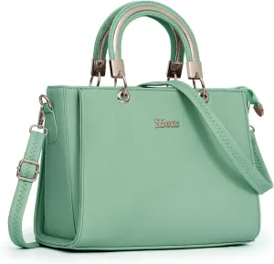 Dual tone Exotic Hand/Sling bag, Green