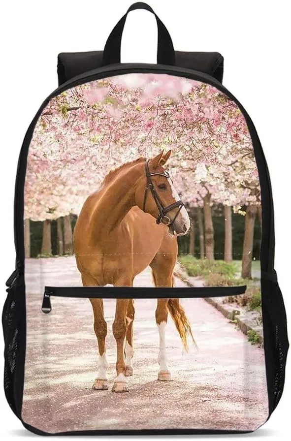Dujiea Backpack for Boys Girls Kids Children School Book Bag with Shouder Bag Pencil Case 3 Piece Set