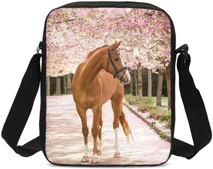 Dujiea Backpack for Boys Girls Kids Children School Book Bag with Shouder Bag Pencil Case 3 Piece Set