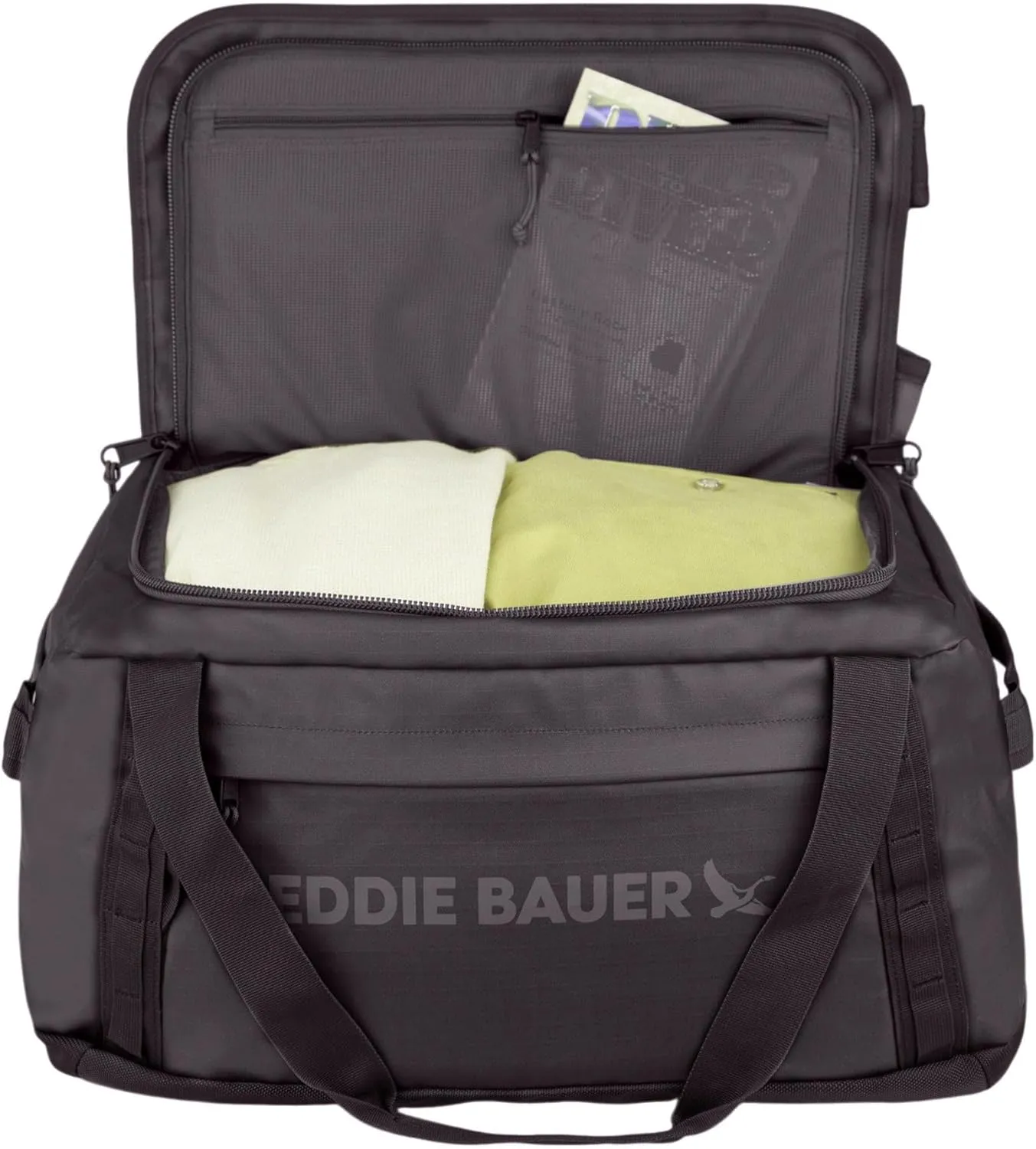 Eddie Bauer Maximus Duffel Bag |Hiking | Outdoor Gear | Travel | Lightweight | Weather-Resistant | Durable | Rugged | Carry-on