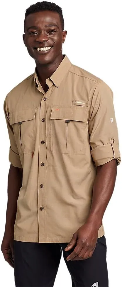 Eddie Bauer Men's Guide UPF 2.0 Long-Sleeve Shirt