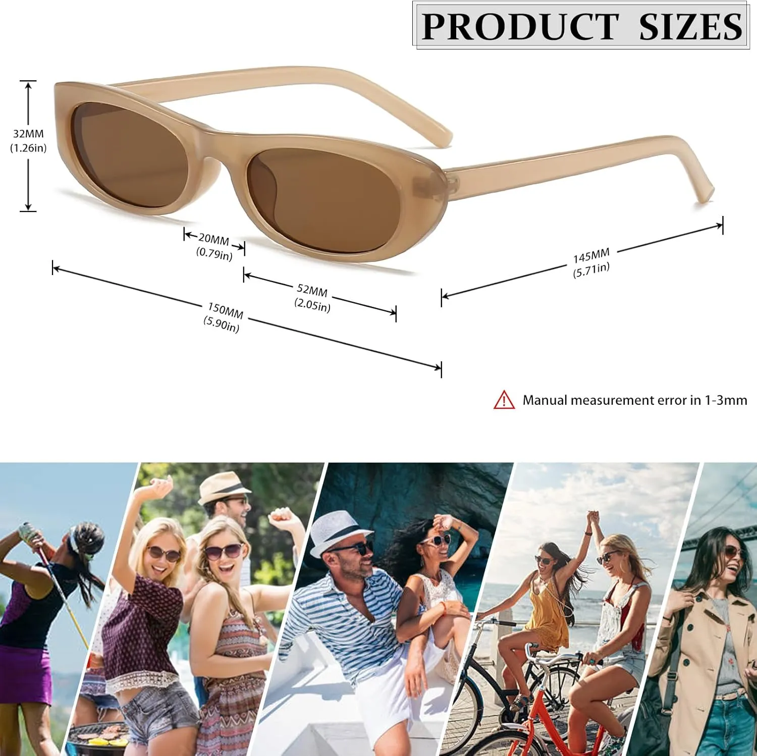 Elongated Narrow Cat Eye Sunglasses for Women 90s Retro Womens Oval Sunglasses Fashion Small Black Shades