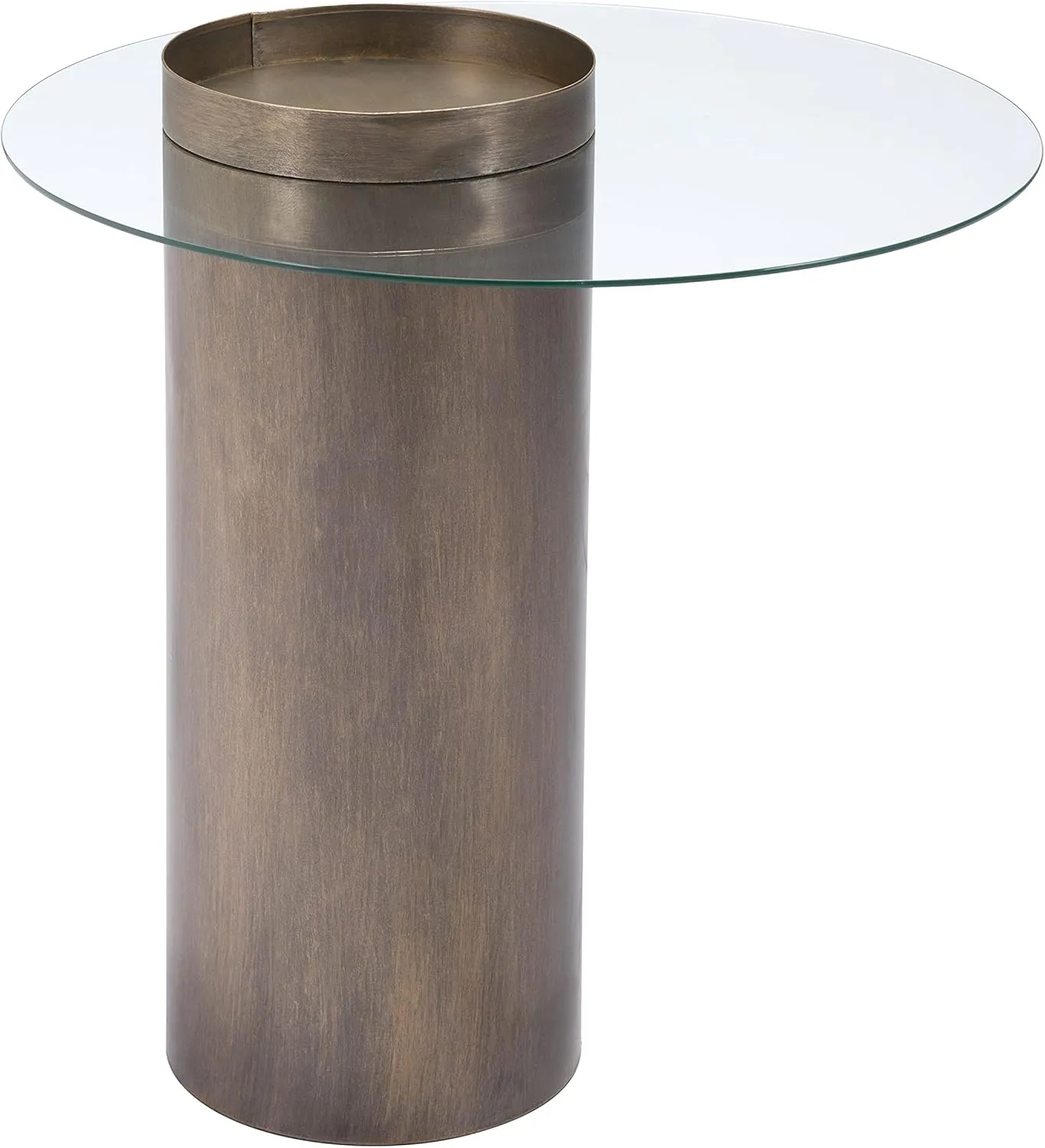 EMI End Table Antique Gold