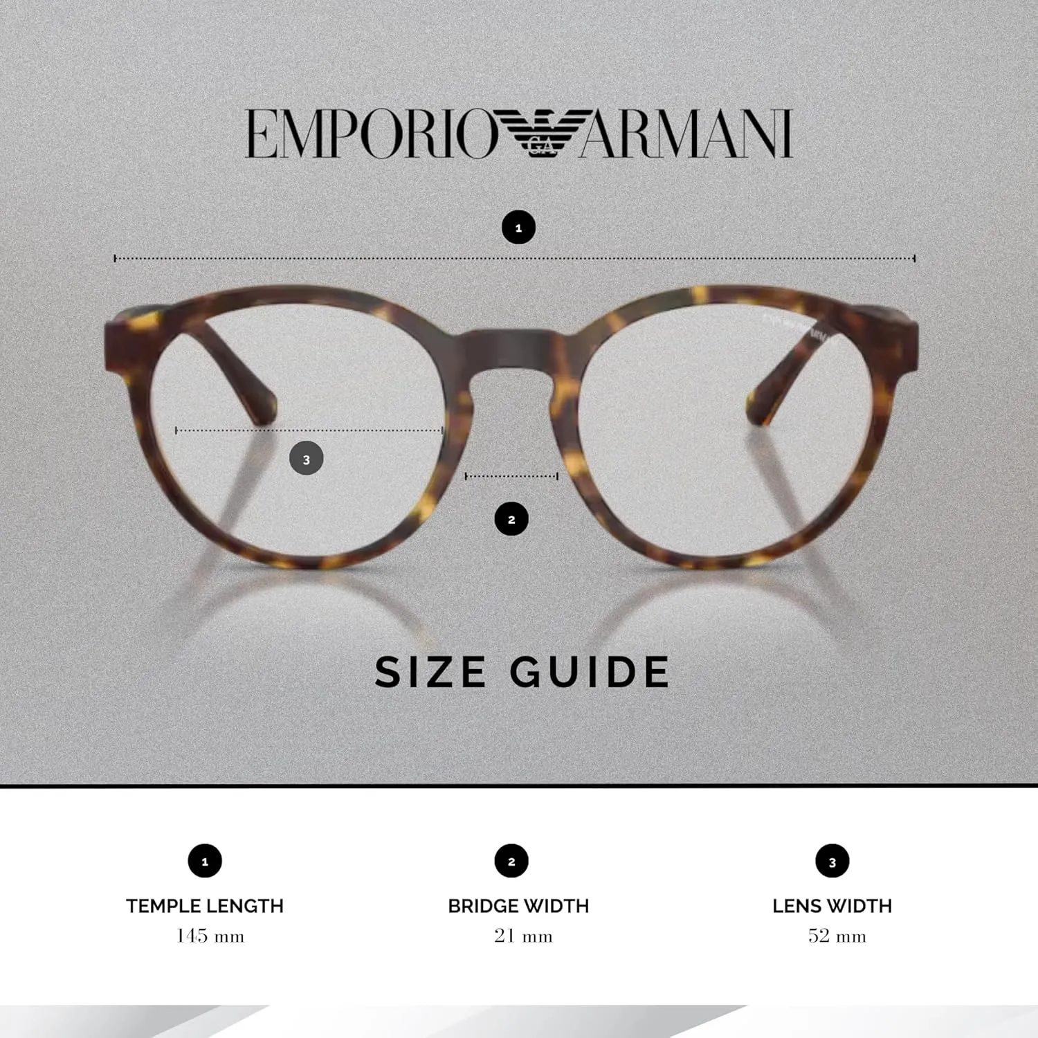 Emporio Armani EA4152 Round Sunglasses for Men   BUNDLE With Designer iWear Complimentary Eyewear Kit